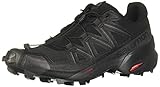 Salomon Speedcross 5 Damen Trail Running Schuhe, Grip, Stabilität, Passform, Black, 39...