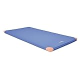 Grevinga® KIMA Spiel- und Turnmatte (RG 22 - sehr weich) mit Lederecken...