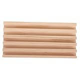 UPKOCH Holz Domino Ständer mit Rutschfester Basis Spielkarten Organizer und Spielstein...