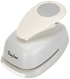 Rayher Hobby 8961400 Motivstanzer Rund/Kreis, ø 5,08 cm- 2 Zoll, geeignet für...