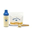 Blue Farm Starterkit Deluxe Classic bestehend aus Mixflasche, Dosierlöffel und 4 Liter...