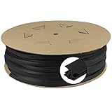 Montafox Terrassenfugenband Breite 7.5-10 mm/Länge 100 m Schwarz Fugendichtband...