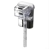 USB-Aquarium-Außenfilter mit einstellbarem Durchfluss, 250 l/h, transparenter...