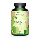 BIO HAGEBUTTEN Kapseln hochdosiert | EU Anbau | 1400 mg Hagebuttenpulver BIO |...