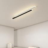 GZZBMY LED Moderne Deckenleuchte Deckenlampe Aluminium Lange Deckenbeleuchtung Linear...