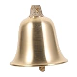 TOYZFRIENDY Vintage Messing Glocke Retro DIY Bastelglocke Handliche Kleine Metallglocke...