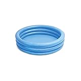 Intex 59416NP - Aufblasbarer Crystal Blau-Pool, Vinyl, Mehrfarbig, 114x25 cm
