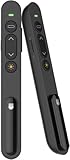Wireless Presenter Pointer 100M, Powerpoint Pointer mit USB Bluetooth, Hyperlink, Volumen...