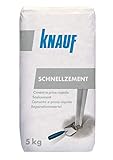 Knauf 4006379012299 Schnellzement, minutenschnell abhärtender Zementmörtel...