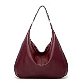 Ashioup Hobo Taschen für Damen, weiches PU-Leder, lockere Schultertasche,...