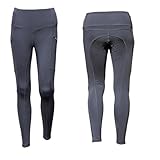 Euroriding Reitleggings Mira Vollbesatz Kinder-Jugend Reithose black 176