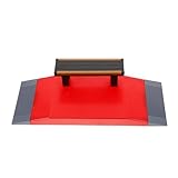 GALPADA Mini Finger Skateboard Ramp Obstacle DIY Fingerboard Park Zubehör Kunststoff...