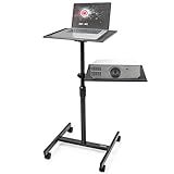 Duronic WPSLS2 Beamer- und Laptopständer | Bis 10 kg | Höhe bis 100 cm |...