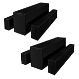 LYAFS 2 Pack 3er-Sets Biertischhusse, schwarz Biertisch und Bankgarnitur hussen...