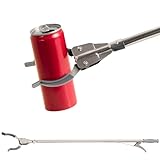 Praknu Müllzange aus Metall - Stabile und Robuste Greifzange für Müll 95cm -...