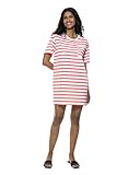 Mey Nachtwäsche Serie Summer Stripes Damen Nachthemden Red Lobster XS(XS)