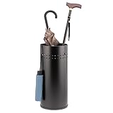 bremermann Schirmständer, Regenschirmständer, Schirmhalter (Schwarz)