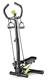 Hop-Sport Swing Side Stepper HS-055S mit verstellbarem Haltegriff...