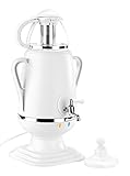 PEARL Samovar: Samowar-Teebereiter mit Glas-Teekanne, 2.300 Watt, 3,5 und 0,5 Liter...