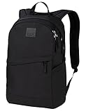 Jack 2007682 Wolfskin Unisex – Erwachsene Perfect Day Tagesrucksack, Black, ONE Size