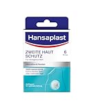 Hansaplast Pflaster Zweite Haut Schutz Regulär (6 Strips), dünnes und...