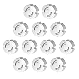 Offgridtec 12x Kindersicherung Steckdose mit sicherem 2-Wege-Drehmechanismus,...