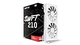 XFX Speedster SWFT210 Radeon RX 7600 Grafikkarte weiß mit 8GB GDDR6 HDMI 3xDP, AMD RDNA 3...
