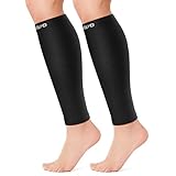 CAMBIVO Wadenbandage, Kompressionsstrümpfe Damen Herren 2 Paar, Waden...