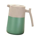 JISADER Hochwertige Edelstahl Isolierkanne, 1,8 Liter, für Haushalt Und Büro, Grün