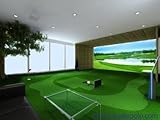 Golfsimulator für Zuhause, 4 Größen, Indoor-Golfsimulator für den privaten...