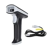 Handheld-Barcodescanner, UHF-Handheld-QR 1D 2D-Barcodescanner mit Automatischer Erkennung,...