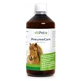 VitPet+ PneumoCare – Hustensaft für Pferde – 1000 ml – Bei Husten Pferd –...
