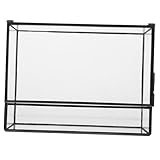 Milisten Glas Terrarium Mikro Landschaft DIY Pflanzenhalter Transparenter Pflanzbehälter...