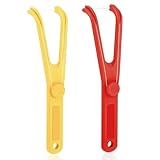 UENXRXE 2 Stück Dental Floss Halter,Floss Pick,Dental Floss Holder...