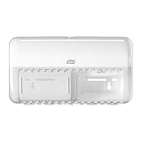 Tork 557000 Spender für Kleinrollen Toilettenpapier T4 in Weiß / Hygienischer...