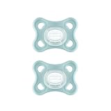 MAM Comfort Schnuller im 2er-Set, besonders kleiner und leichter Baby Schnuller für...