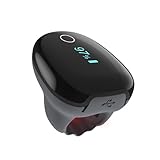 Wiederaufladbares O2 ring Bluetooth-Blutsauerstoffmessgerät für die Fingerspitze zur...