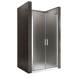 i-flair Duschtür LARA 83x180 cm Verstellbereich von 83-86 cm, Höhe: 180 cm,...