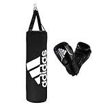 adidas Unisex Jugend Youth Boxing Boxset, Schwarz, Boxsack: 75 x 30 cm -...