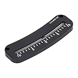 Rohr Marine Neigungsmesser, 10° bis 0° bis 10° Mini Winkel Neigungsmesser mit...