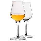 IMPERIAL Nosing Glas 110ml Tastinglas für Whisky & Cognac Whiskeyglas aus Crystalline...