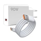90W USB C Ladegerät für Xiaomi 15 Ultra 15 Pro 14 Ultra 13T Redmi Note 14 13 12 Pro Poco...