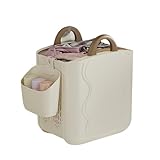 WäSchekorb mit Henkel Faltbar WäSchesammler Laundry Organizer Baskets WäSchebox...