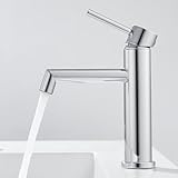 Ulytid Wasserhahn Bad Waschtischarmatur Chrom, Waschbecken Armatur Mischbatterie,...