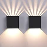 Elitlife 2 Stück Außenwandleuchten Aussenleuchte Wand LED Wandleuchte Außen...