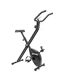 SPORTINATOR® X-Bike faltbarer Heimtrainer mit Computerfunktionen: Geschwindigkeit-,...