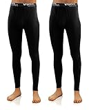 sesto senso Herren Lange Unterhosen Baumwolle 2er Pack Thermo Unterwäsche...