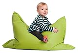 sunnypillow S Sitzsack, Outdoor & Indoor 100 x 70 cm mit 60L Styropor Füllung...