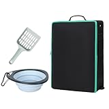 Reise-Klo für Katzen, Reise-Klo für Katzen, auslaufsicher, faltbar, wasserabweisend, mit...