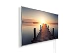 Infrarotheizung mit Bild – Bildmotiv – TÜV/GS - 1200 Watt Bildheizung +...